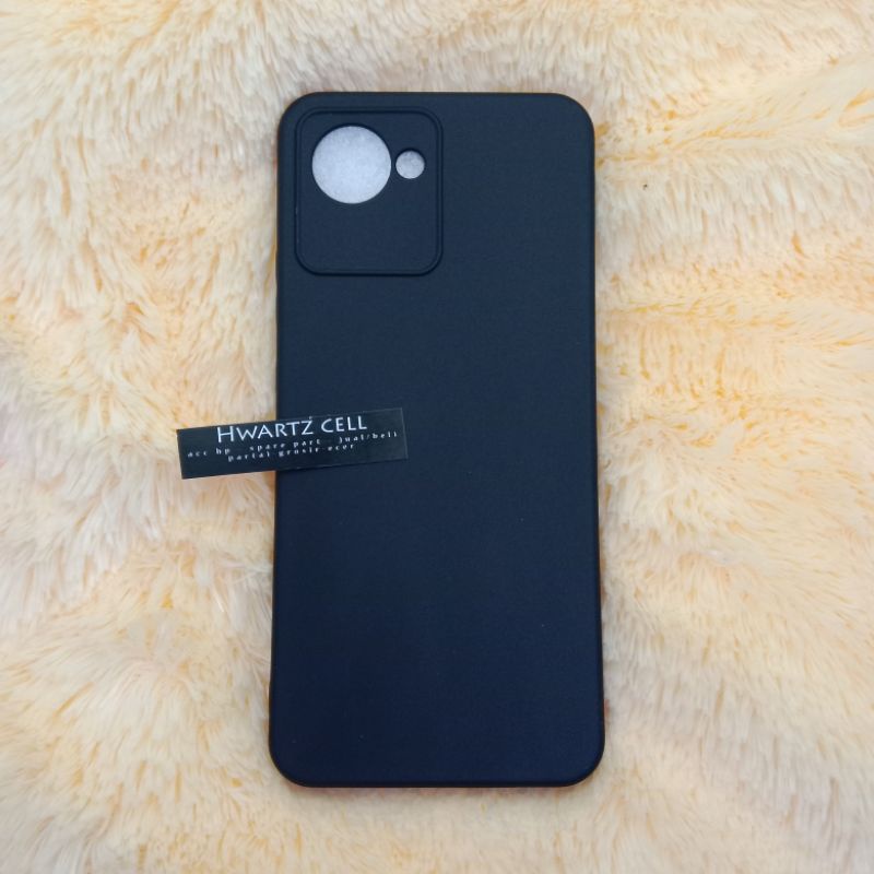 P/B- Premium BLACK Case SOFTCASE KESING COVER REALME C30S C35 C31 C30 Casing Hitam Protect Camera Softcase Black High Quality