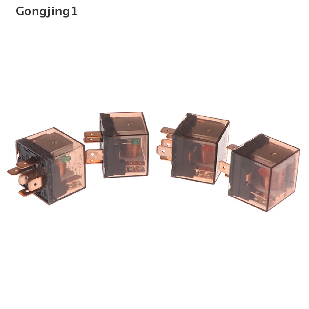 Gongjing1 Relay SPDT 12 / 24V 80A 4 / 5Pin Tahan Air Untuk Mobil