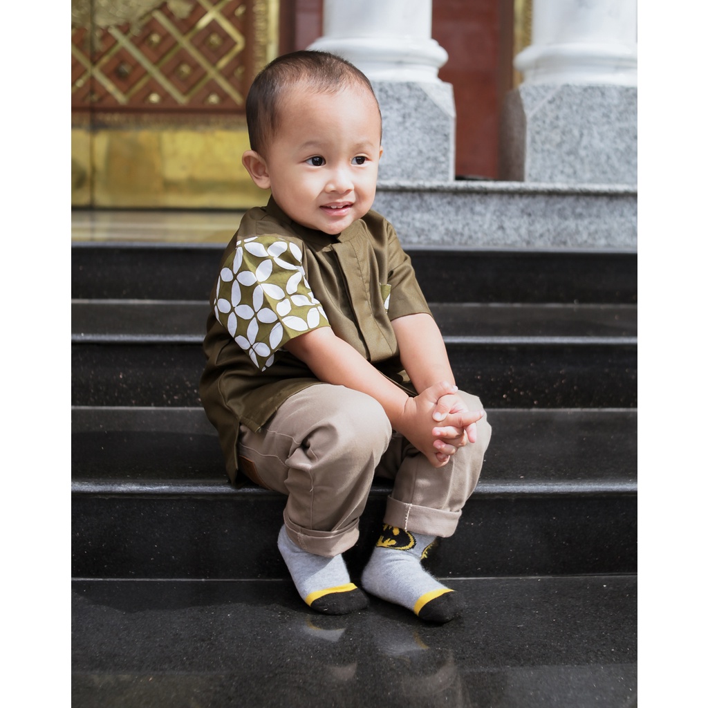 Krisna Series Kids Baju Kemeja Anak Koko Batik Premium Original Brand by DGAWAN Original