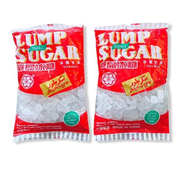 

[[COD]] Lump Sugar Small / Gula Batu Kristal - 400gr TERJAMIN Kode 1372