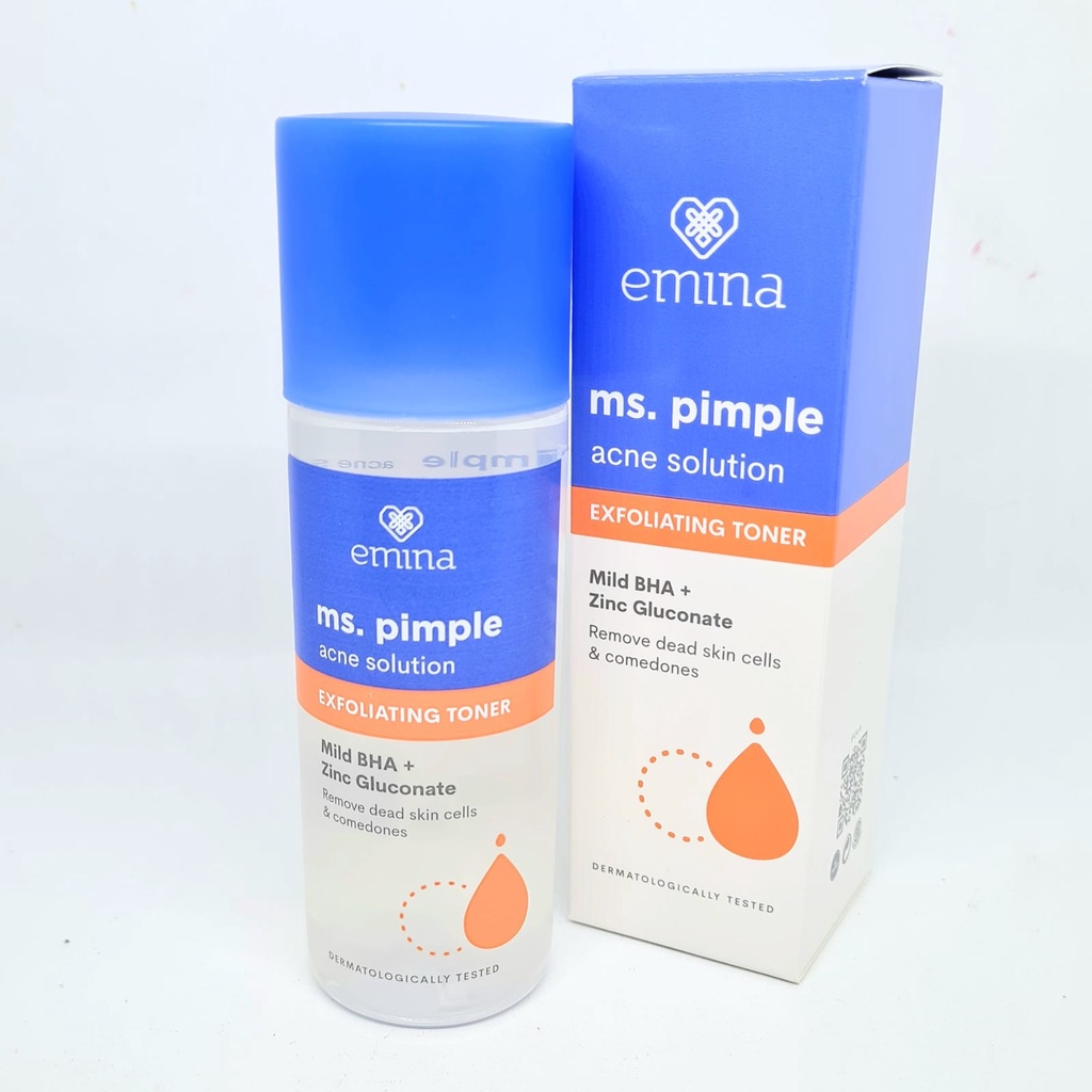 EMINA Ms Pimple Acne Solution Exfoliating Toner 100ml