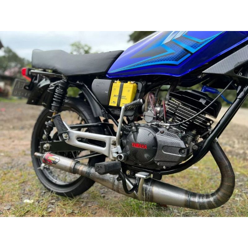 Knalpot Creampie Original Yamaha Rx King Kolong Galvanis Original Racing Jogja