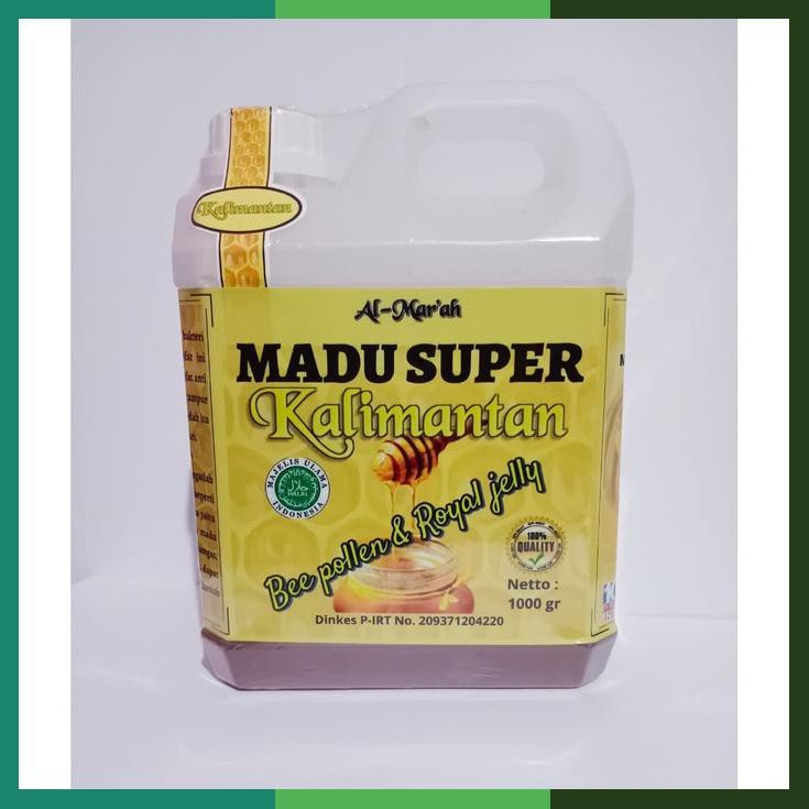 

Madu Super Kalimantan Isi 1 Kg Almar'Ah Bee Pollen Dan