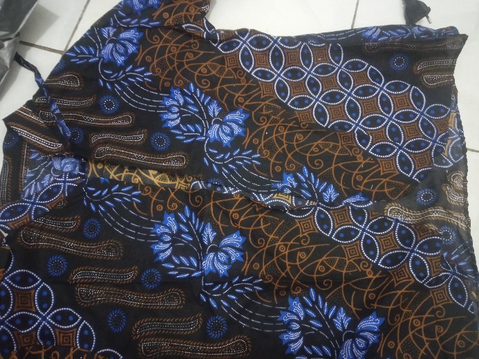 Batik Dolby Dolbi Dobby Doby Tenun Sutra Tulis Katun Atbm Baron Atasan Batik Wanita Sogan Srg308
