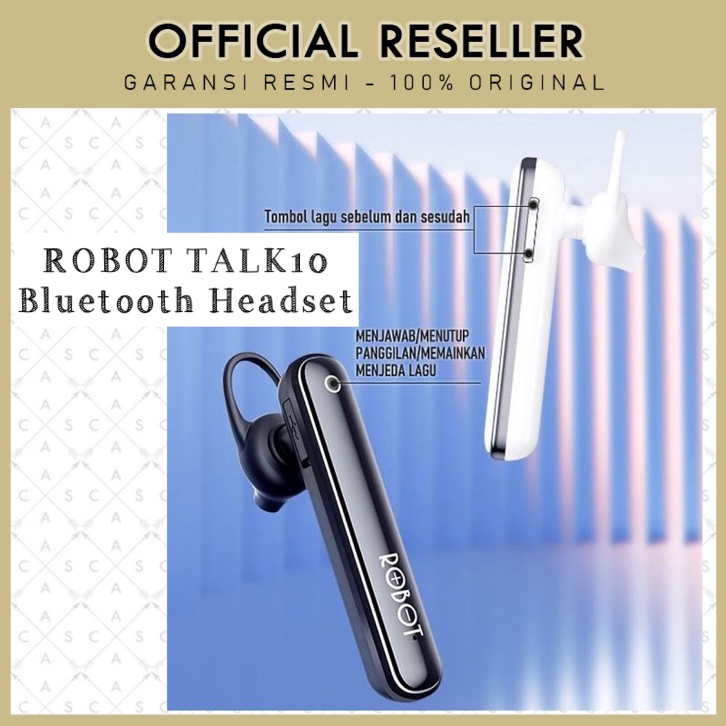 Robot Talk10 / Talk 10 Bluetooth Headsets (spt R3 / Vivan Chat100)