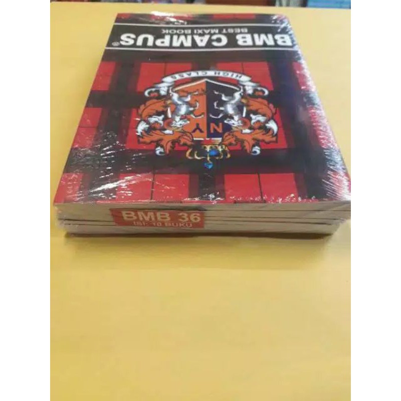 

(PACK) Buku tulis BMB Campus isi 36 Lembar 10 Buku