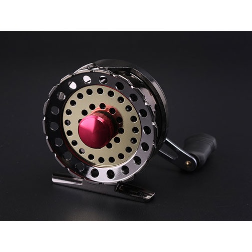 LEO Gulungan Reel Pancing Fly Fishing Full Metal Left Hand - LE101 - Black