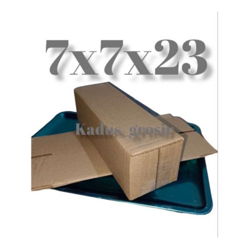 

Kemasan karton 7x7x23 kardus packing