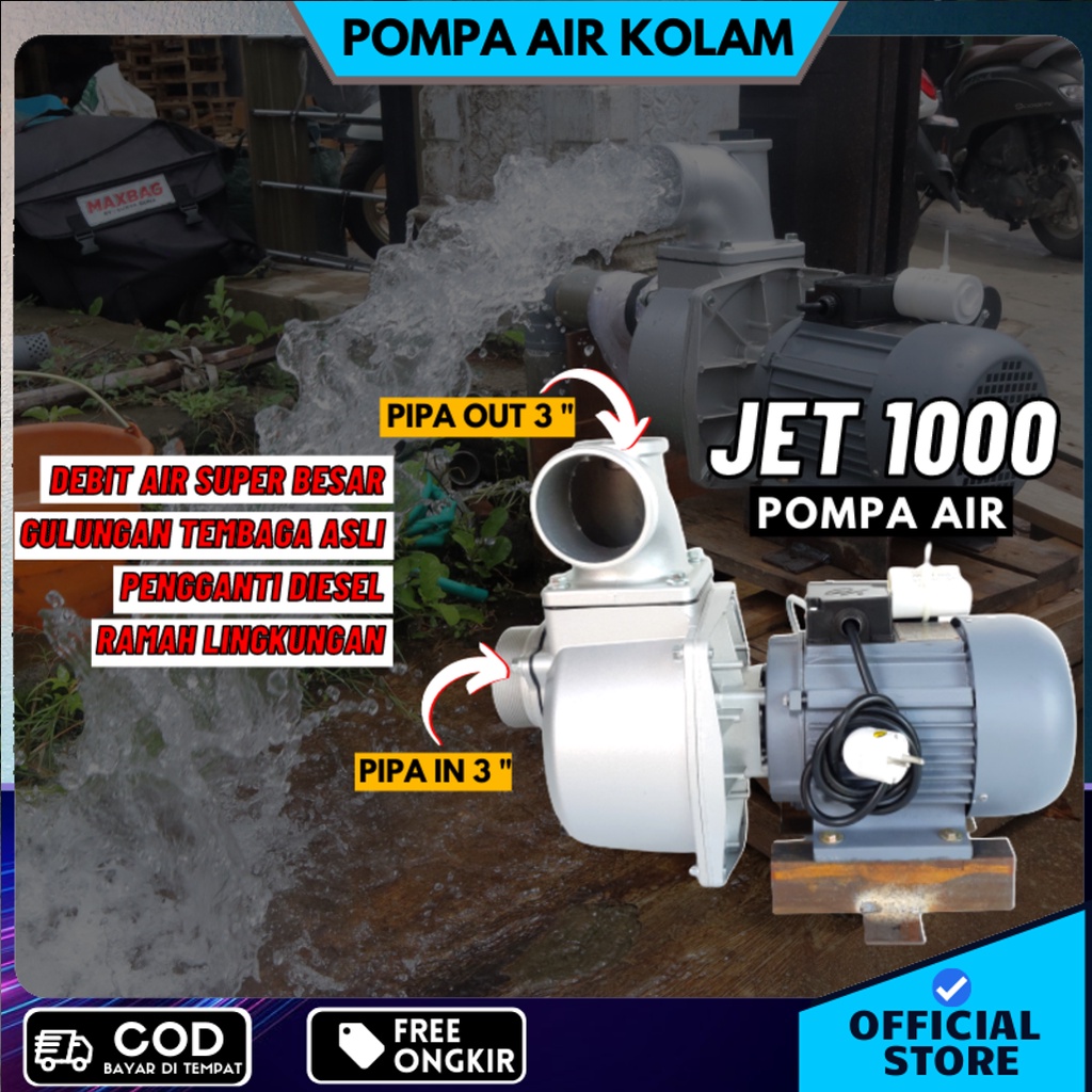 Pompa Air Modifikasi Pompa Sedot Banjir Pompa Air Jet 1000