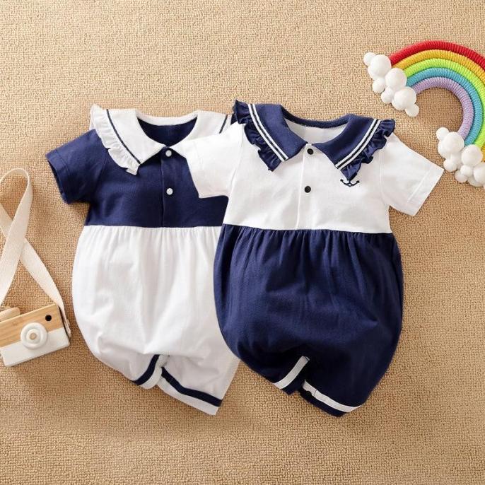 Jumper bayi perempuan cantik import korea 0-2 tahun / baju bayi kembar