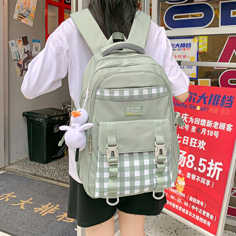 MOEZHA_ Tas Ransel Sekolah Anak Perempuan Cewek Wanita TK SD SMP SMA Fashion Korea Karakter Lucu Import