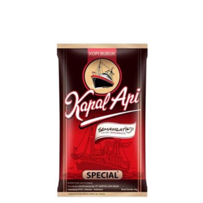 Promo Harga Kapal Api Kopi Bubuk Special 65 gr - Shopee