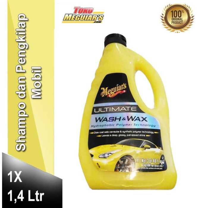 Meguiars - Meguiar's ULTIMATE WASH & WAX - Sabun atau Shampo Mobil
