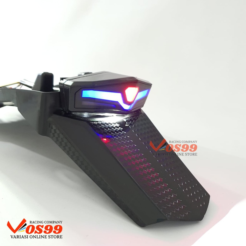 LAMPU STOP BELAKANG CRF 150 PLUS SEN LED T5208 BUNTUT SPAKBOR BELAKANG HONDA CRF 150