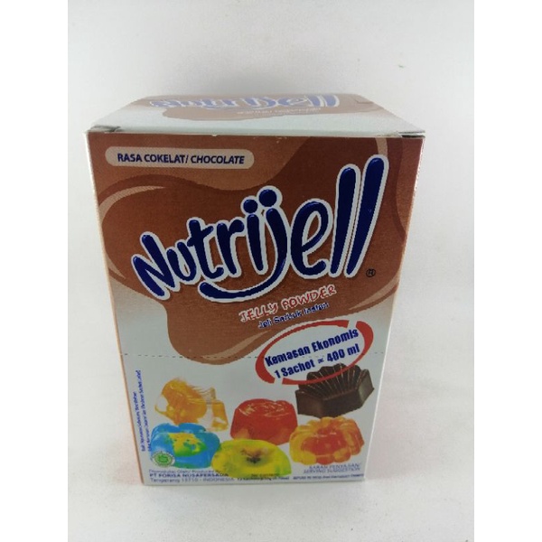 

Nutrijell Cokelat kecil atau ekonomis 20 gram