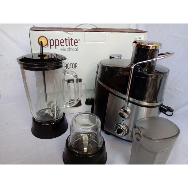 (BARANG SECOND) Appetite Caldwell Juice Extractor Set (Juicer+Blender)