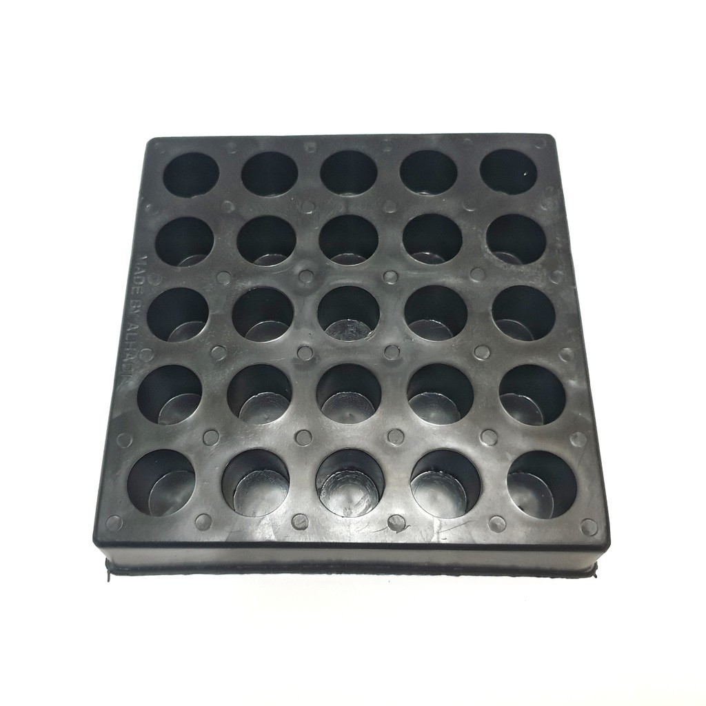 Kotak Display Parfum Roll On / Dudukan Botol Parfum - Hitam