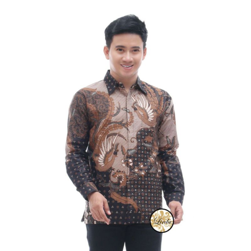 Baju Batik Pria Gus Azmi Syubbanul Muslimin Batik Katun Halus Hadroh Azzahir Hilwa Ala Santri Modern-Kmeja Murai jimet