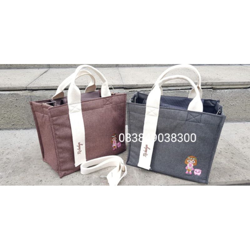 souvenir tas denim bordir custom