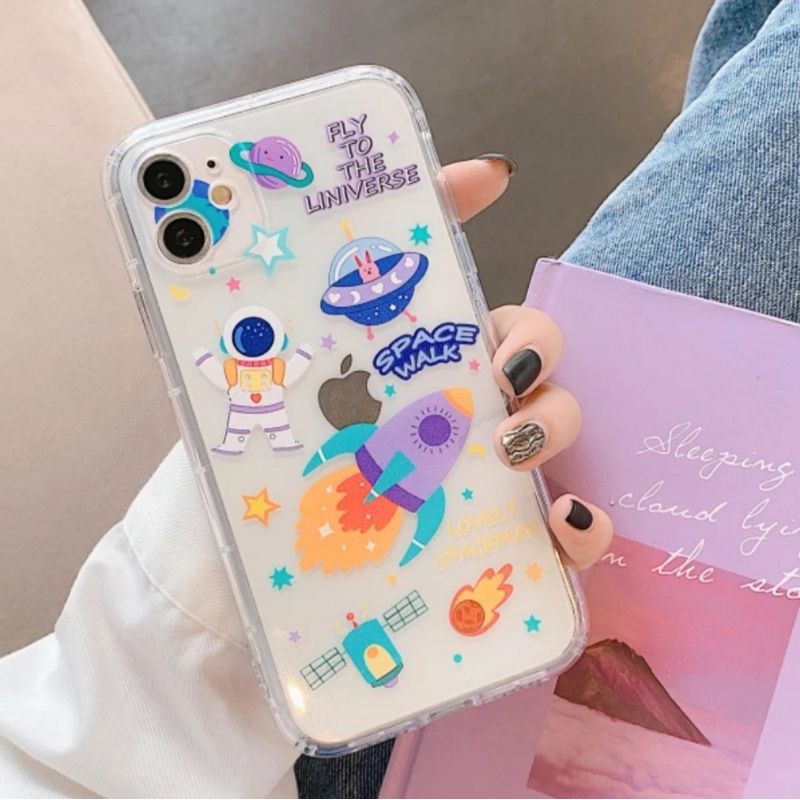 CASE ASTRONOT CUTE OPPO RENO 5 5F A5S A7 A11K A12 A16 A5 2020 A9 A54 A15S A15 A31 A33 A53 A3S A1K C2-5