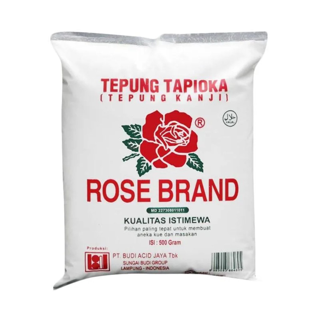 Tepung Tapioka Rose Brand 500 gr