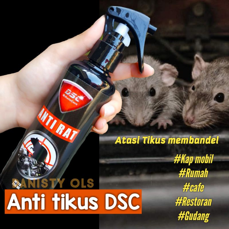 Anti RAT DSC pengusir tikus /cicak/kecoak/semut/250 mili rat penolak tikus rumah