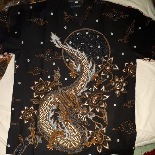Nagageni Kemeja Batik Pria Full Furing Katun Primisima Batik Solo Batik Pria Eksklusif Batik Naga