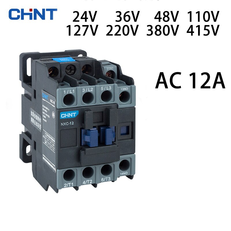 Contactor CHINT NXC-12A 5,5KA 3P 400V