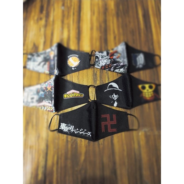 Mask / masker anime / masker mulut / masker motor