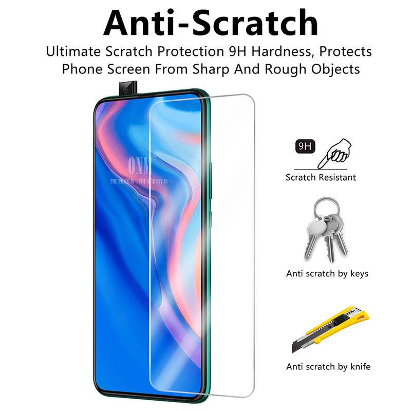 Clear Tempered Glass Huawei Y9 2019 Nova 3 3i 4 4E 5T 7i 3E P20 Lite P30 P40 Honor 8X V20 Front Film Screen Protector