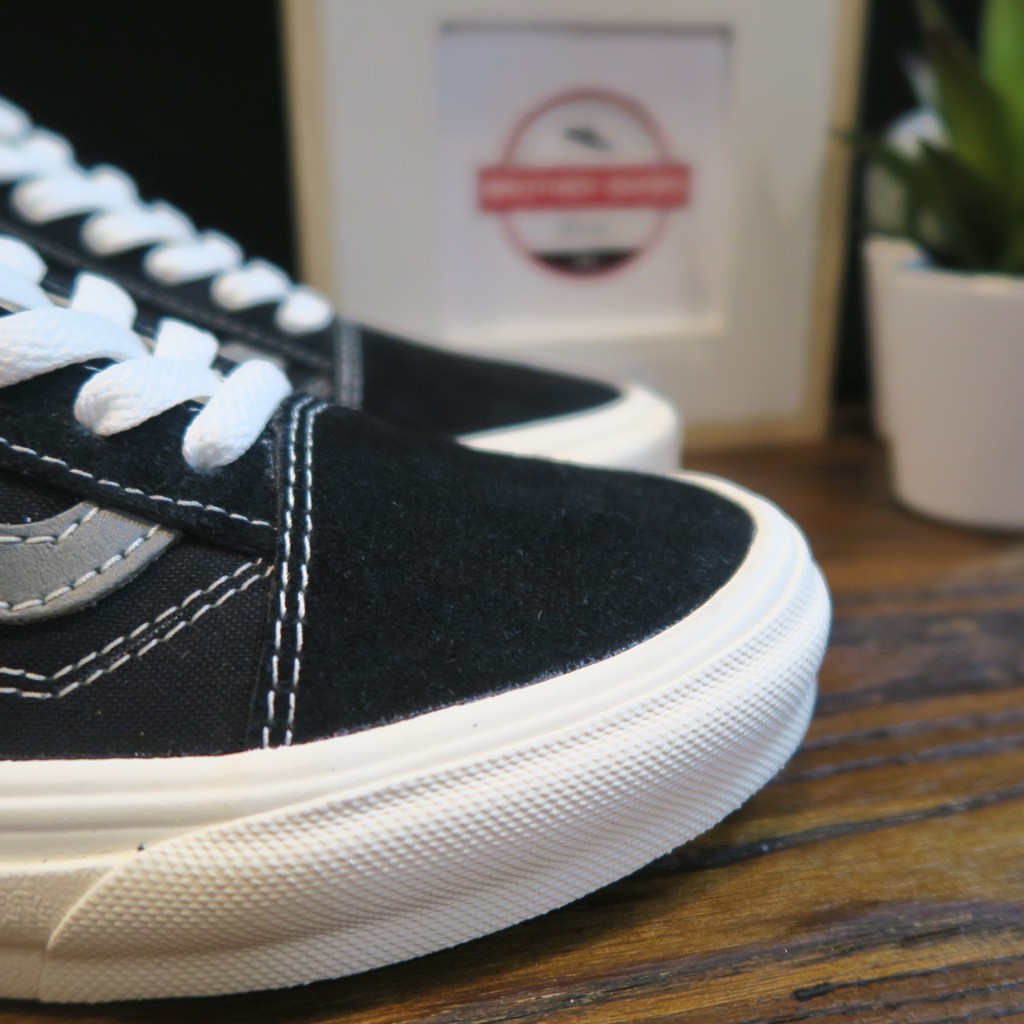 Vans8 Style 36 Vintage Sport Black Blanc de Blanc 100% Original Bnib sepatu vans8 pria distro sneakers pria kekinian-4