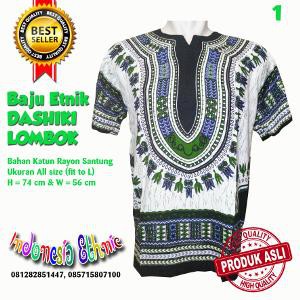 Unik OBRAL MURAH BAJU DASHIKI WARNA PUTIH BAJU ETNIK HIPPIES BOHO BATIK UNTUK PRIA   WANITA Diskon