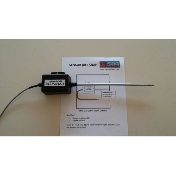 Sensor pH Tanah Support Arduino