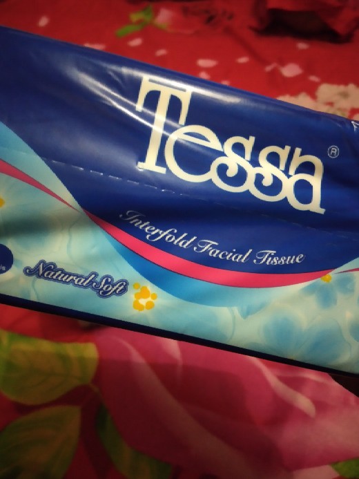 Tisu Wajah Tessa 250 Lembar 2ply Natural Soft Tissue