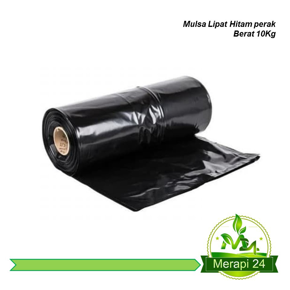 Plastik Mulsa Hitam Perak Berat 10Kg