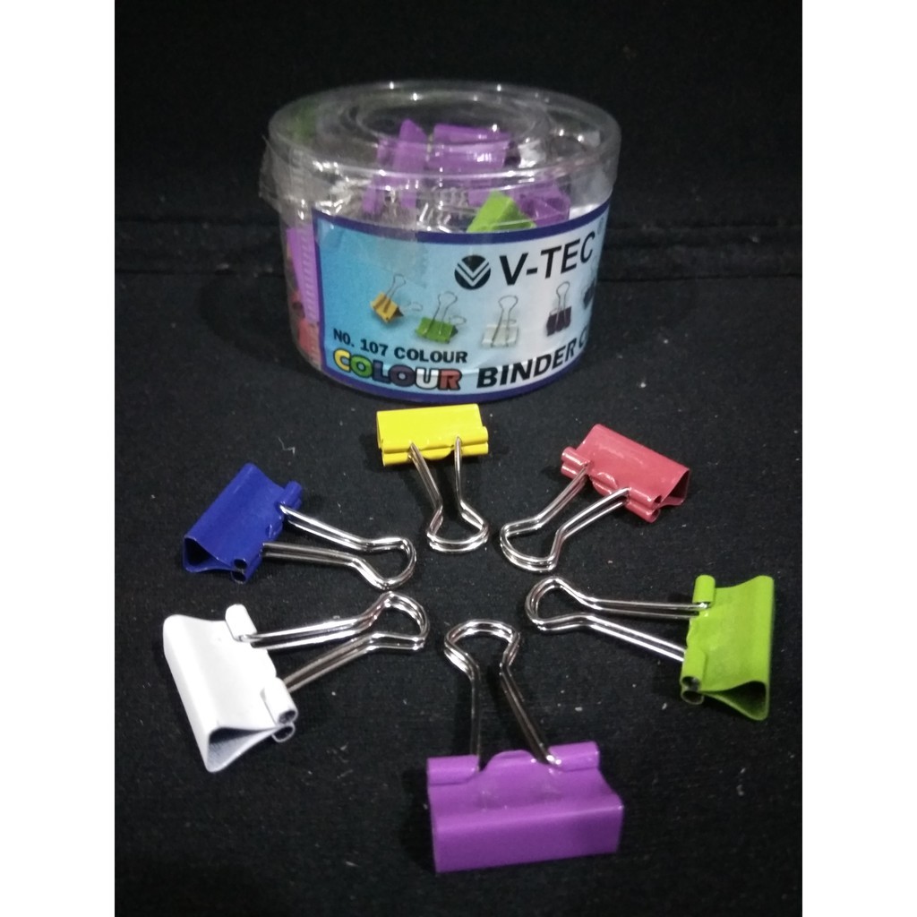 

Binder clip 107 warna VTEC