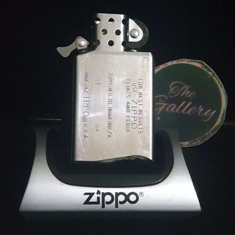 ⭐⭐⭐⭐⭐ ORIGINAL ZIPPO INSERT SLIM CHROME