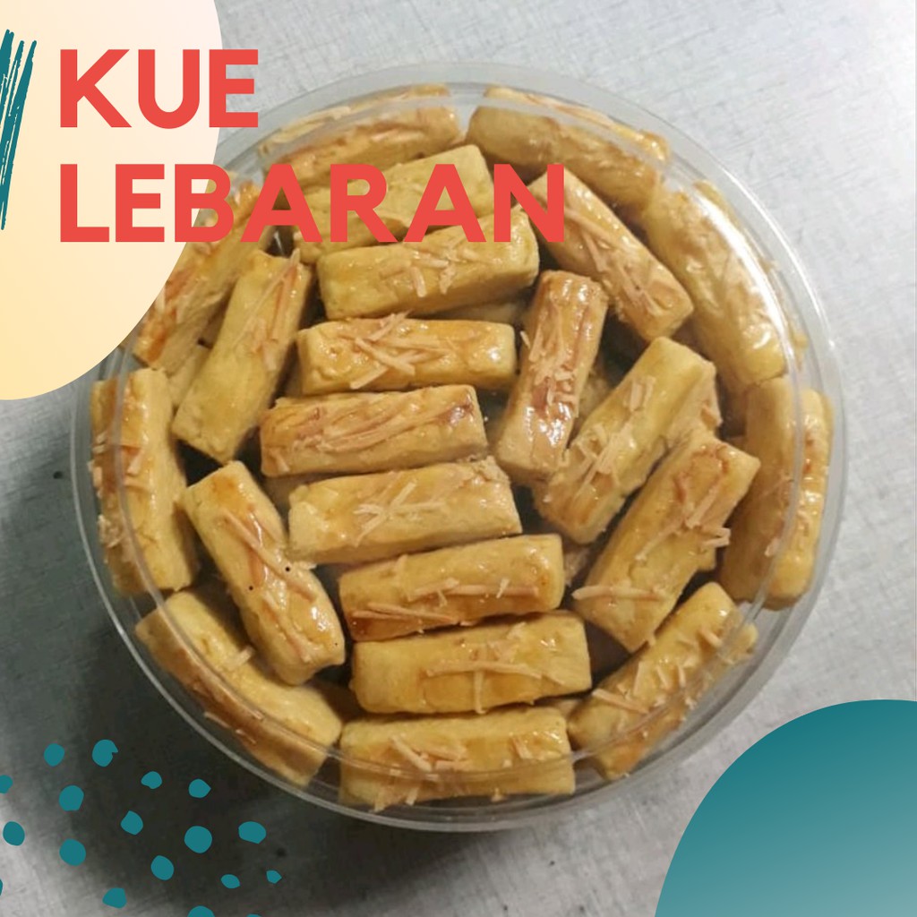 

Kue Lebaran - Kue Castengel - Kue Kastengel - Kue Kaasstengels 500 gram