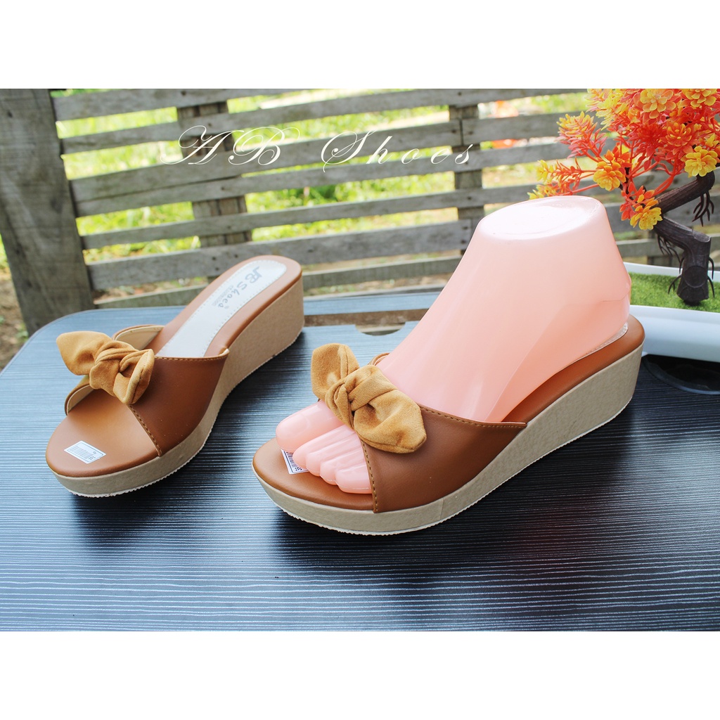 SANDAL WANITA WEDGES TERLARIS Sandal Wedges Wanita Pita Tali