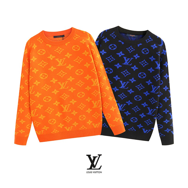 orange lv sweater