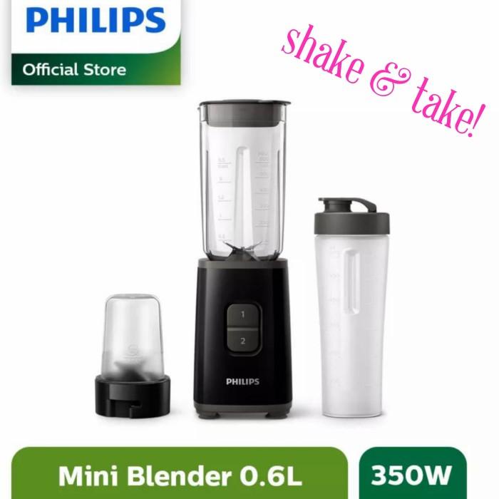 Philips Mini Blender Shake N Take To Go Portable 0.6L Hr2603 Hr 2603