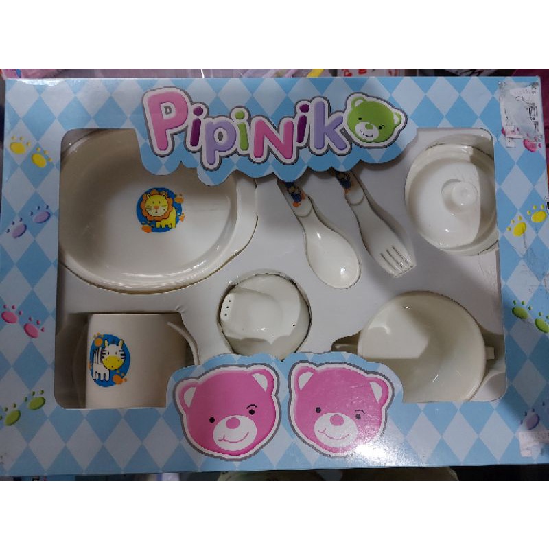 Pipiniko Feeding Set Peralatan makan bayi