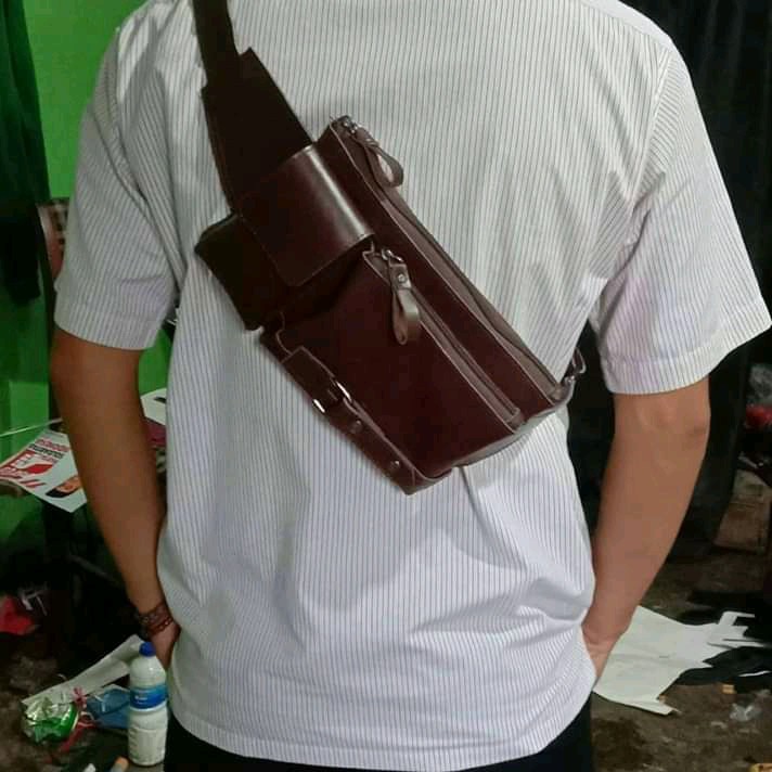 Tas Slempang kotak,Terlaris Tas pria