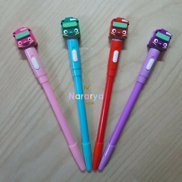 

Gel Pen Tayo Lampu / Gel Pen Karakter / Gel Pen Lucu / Pulpen Lucu / Alat Tulis Sekolah