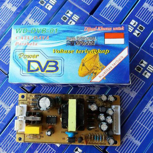 POWER SUPPLY PARABOLA REGULATOR DVB UNIVERSAL KWALITAS TERBAIK