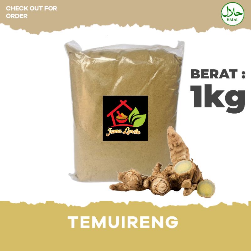

Temuireng Bubuk 1kg | Bubuk Temuireng | Jamu Londo
