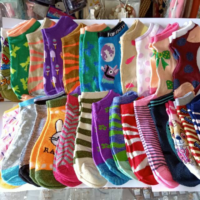 Kaos Kaki motif karakter semata kaki fashion socks High Quality