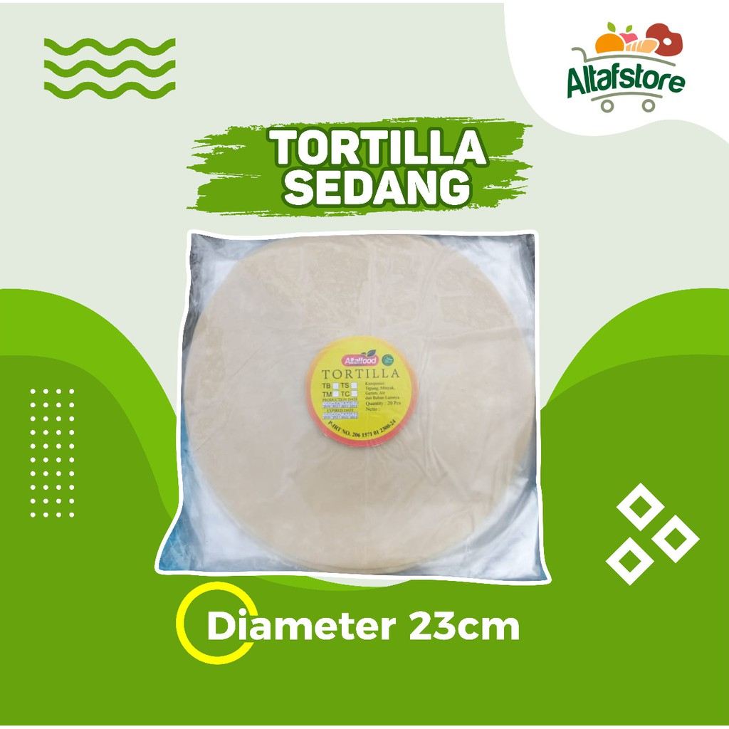 

Tortilla Sedang (kulit kebab)