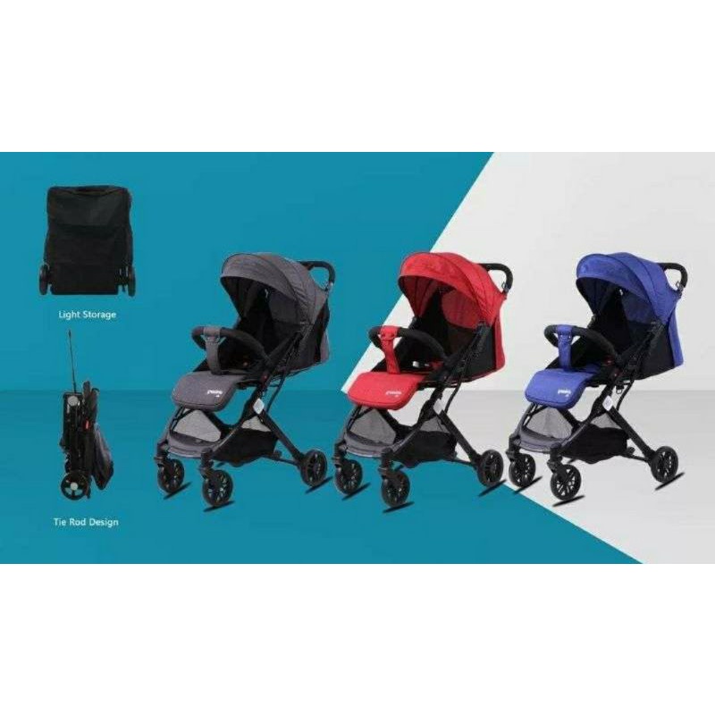 Stroller Pacific Cabin Size Model Tarikan Koper