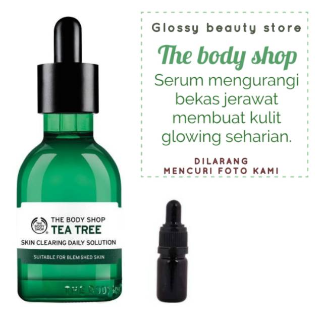 body shop tea tree serum